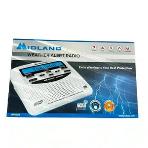Midland Digital Emergency Weather Alert Radio With Alarm Clock